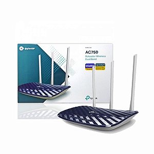 Roteador wireless dual band ac750  tp-link