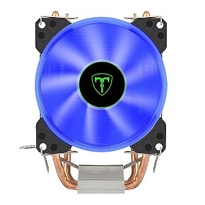 Cooler para Processador T-Dagger Idun B, LED Azul, Intel/AMD, 90mm, Preto
