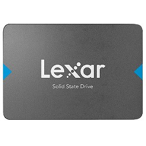 SSD 480 GB Lexar NQ100, SATA III, Leitura: 560MB/s e Gravação: 480MB/s - LNQ100X480G-RNNNG