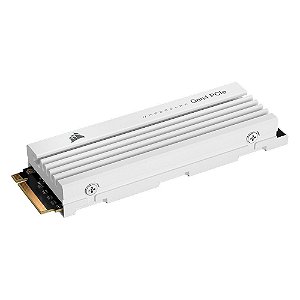 SSD 1TB Corsair MP600 PRO LPX, PCIe Gen 4.0 x4 NVMe M.2, Leitura: 7100MB/s e Gravação: 5800MB/s, Branco - CSSD-F1000GBMP600PLPW