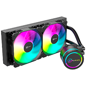 Water Cooler Gamer Kalkan Iota 240 ARGB Preto KLK00045