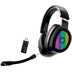 Headset Gamer Kalkan Ragnar RGB Preto 7.1 Surround