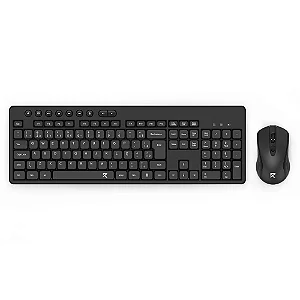 kit Teclado E Mouse Sem Fio Bs-7094 Redragon Preto