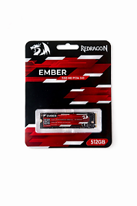 SSD NVMe 512GB Redragon Ember PCIe 3.0
