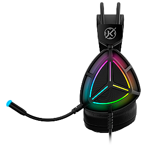 Headset Gamer Kalkan Sven RGB Preto
