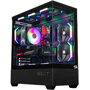 Gabinete Gamer Redragon Reflect Flow - CA-606B