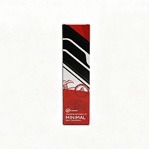 Mousepad Gamer Kalkan Minimal Ext Lite Preto, Branco e Vermelho
