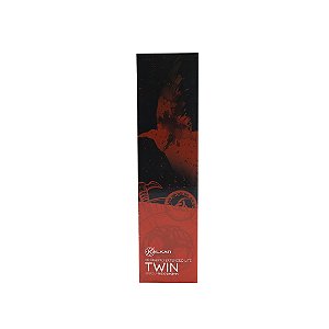 Mousepad Gamer Kalkan Twin Ext Lite Preto e Vermelho