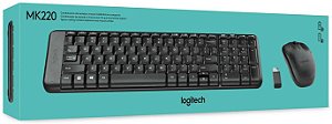 Kit teclado logitec mk220