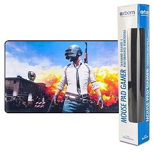 Mouse pad gamer exbom pu mission (700x350x3mm)
