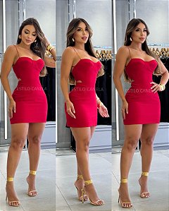 Vestido Julie - Vermelho