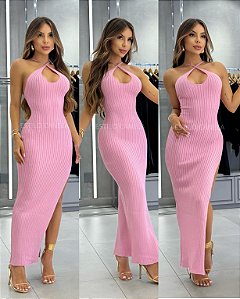 Vestido Ametista - Rosa