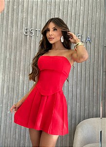 Vestido Vittoria - Vermelho