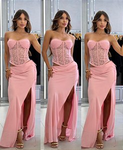 Conjunto Valentina - Rosa