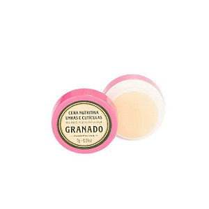 GRANADO PINK | CERA NUTRITIVA UNHAS E CUTÍCULAS | Cera Nutritiva Unhas e  Cutículas 7gr