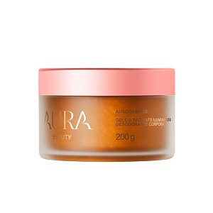AURA BEAUTY | GELEIA RADIANTE AURORA SHINE | Geleia Iluminadora Corporal 200ml
