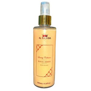 AL SULTANA | BODY SPLASH ROYAL AMBER | Body Splash Feminino 200ml