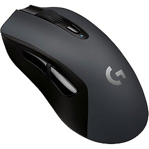 Mouse Sem Fio Gamer Logitech G603 Hero Lightspeed, Bluetooth, 6 Botões, 12000 DPI - 910-005100