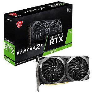 Placa de Vídeo MSI GeForce RTX3050 Ventus 2X OC 8GB GDDR6 PCI-Express