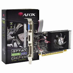 Placa de Vídeo Afox GeForce GT740 4GB DDR3 PCI-Express
