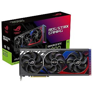 Placa de Vídeo Asus Rog Strix Gaming GtIII 24GB Geforce RTX4090 GDDR6X / RGB - ROG-STRIX-RTX4090-24G-Gaming
