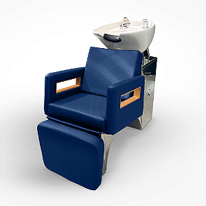 Lavatório FIT para Cabelereiro - Base Inox