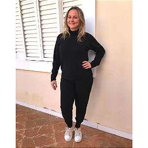 Conjunto de Tricô Modal Mousse