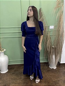 Vestido Azul Marinho