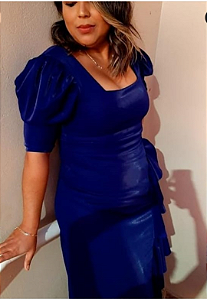 Vestido azul GG