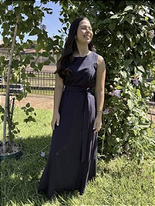 Vestido Azul Marinho