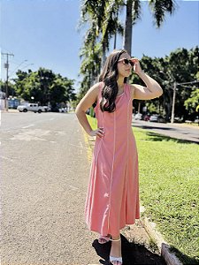 Vestido Rosa Claro