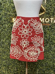 Short Saia Com Detalhe Cordão