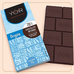 Tablete De Chocolate 70% Cacau Brasil 75 g - Linha Origens
