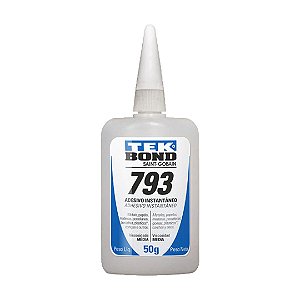 TEKBOND ADESIVO INSTANTANEO 793 BICO FINO 50G