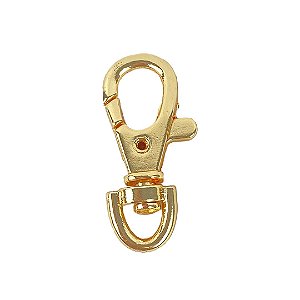 MOSQUETÃO 8MM ZAMAK 1044 DOURADO 10 PEÇAS