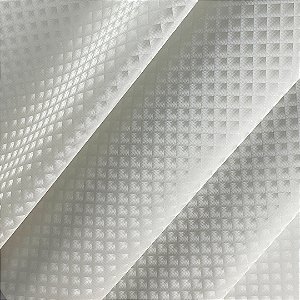 BLINGFLEX 3D 0,8MM COR BRANCO FUNDO MALHA 1/2 METRO