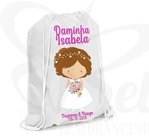 Lembrancinha para Daminha de Casamento - Mochilinha Personalizada