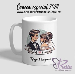 Caneca Noivos - Casamento 2024