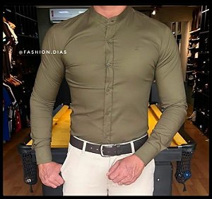 Camisa Social Gola Dubai (Padre)