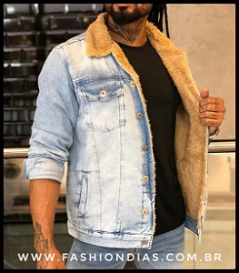 Jaqueta Jeans Masc. Austin - Forrada
