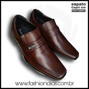 Sapato Capri em Couro Legítimo - FD