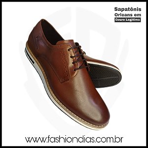 Sapato Orleans em Couro Legítimo/Liso - FD