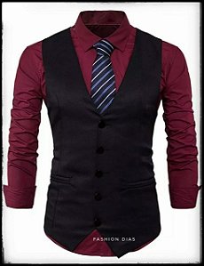 Colete Masculino Slim