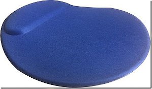 Mouse Pad Ergonômico Gota Tecido Azul