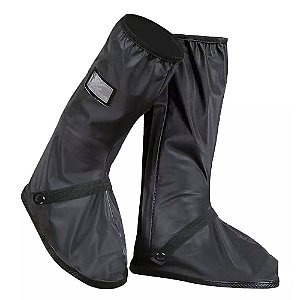 Capa Bota Protetora Sapato Tenis A Prova D'Água Chuva Moto Ciclismo Pescaria (9