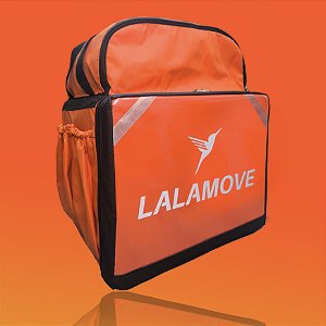 Mochila Bag delivery Lalalamove 45 litros Isopor laminado