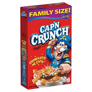 Cap'n Crunch Cereal 360 gramas - Importado dos Eua