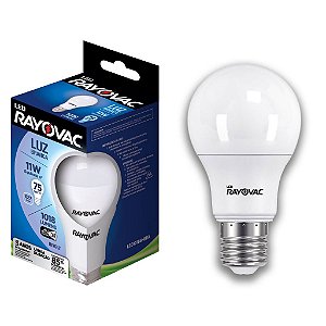 Lâmpada Led Rayovac 11W Bivolt Branca - 1 Lâmpada