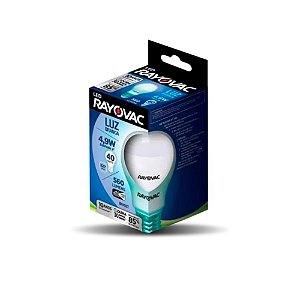 Lâmpada Led Rayovac 4,9W Bivolt Branca - 1 Lâmpada