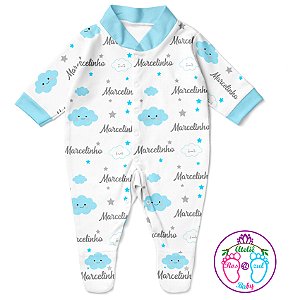 Saída de maternidade personalizada nuvem de amor
